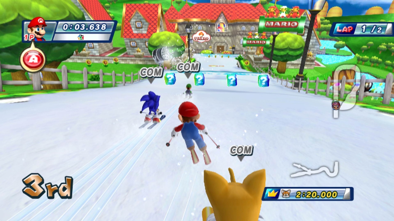 Mario and Sonic at the Olympic Winter Games