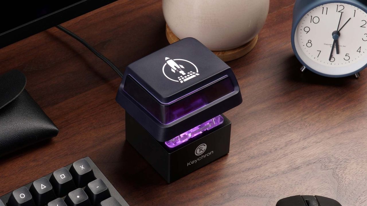 Keychron unleashes big, eminently bashable $65 mechanical single-key keyboard with 8K polling for ultra-low latency tantrums