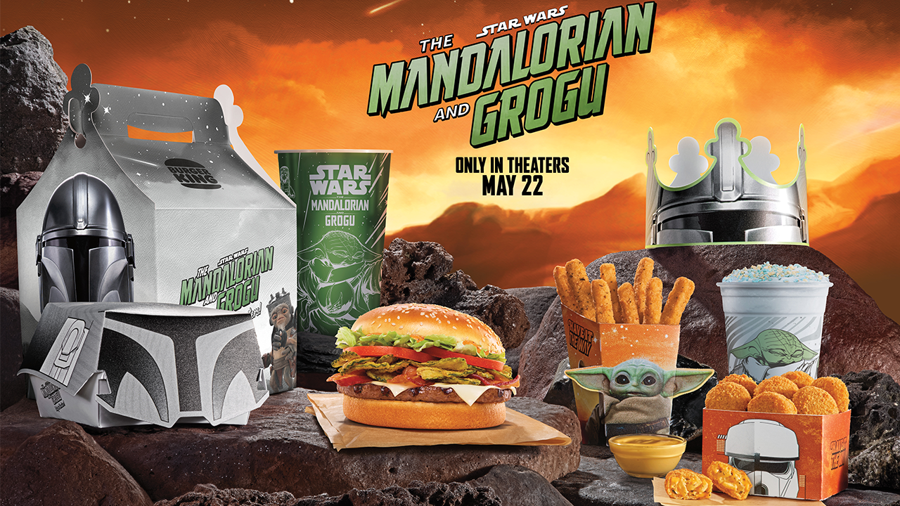 Burger King Star Wars the Mandalorian and Grogu Menu Revealed