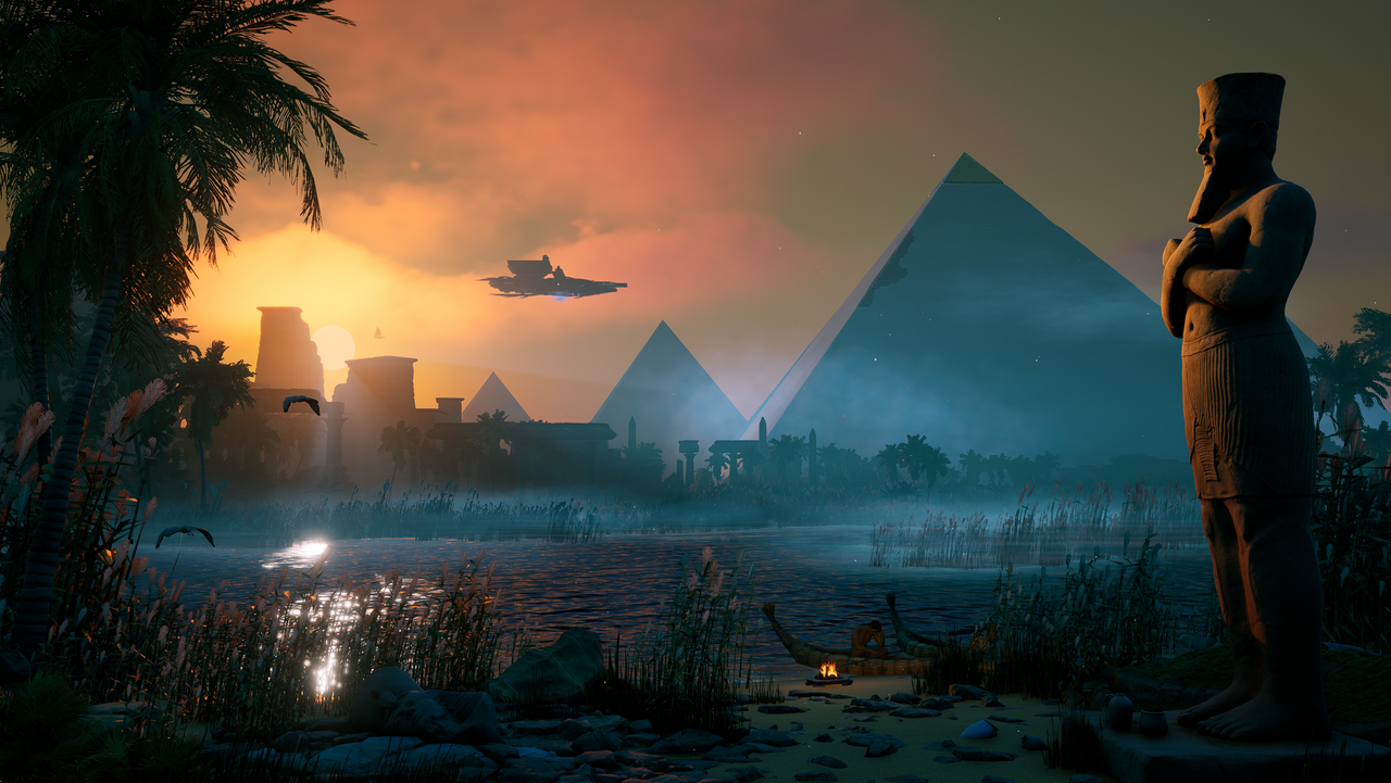 Tribal survival game Soulmask leaves early access with a new Egypt-themed DLC that's free for the next month