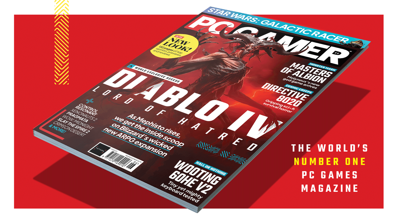 PC Gamer magazine's new issue is on sale now: Diablo 4: Lord of Hatred