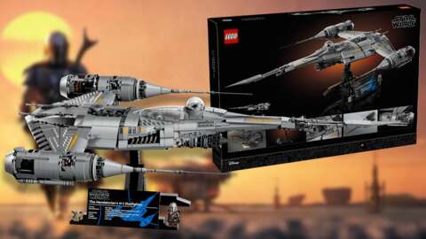 Celebrate Star Wars Day With A New Lego Replica Of The Mandalorian's Starfighter