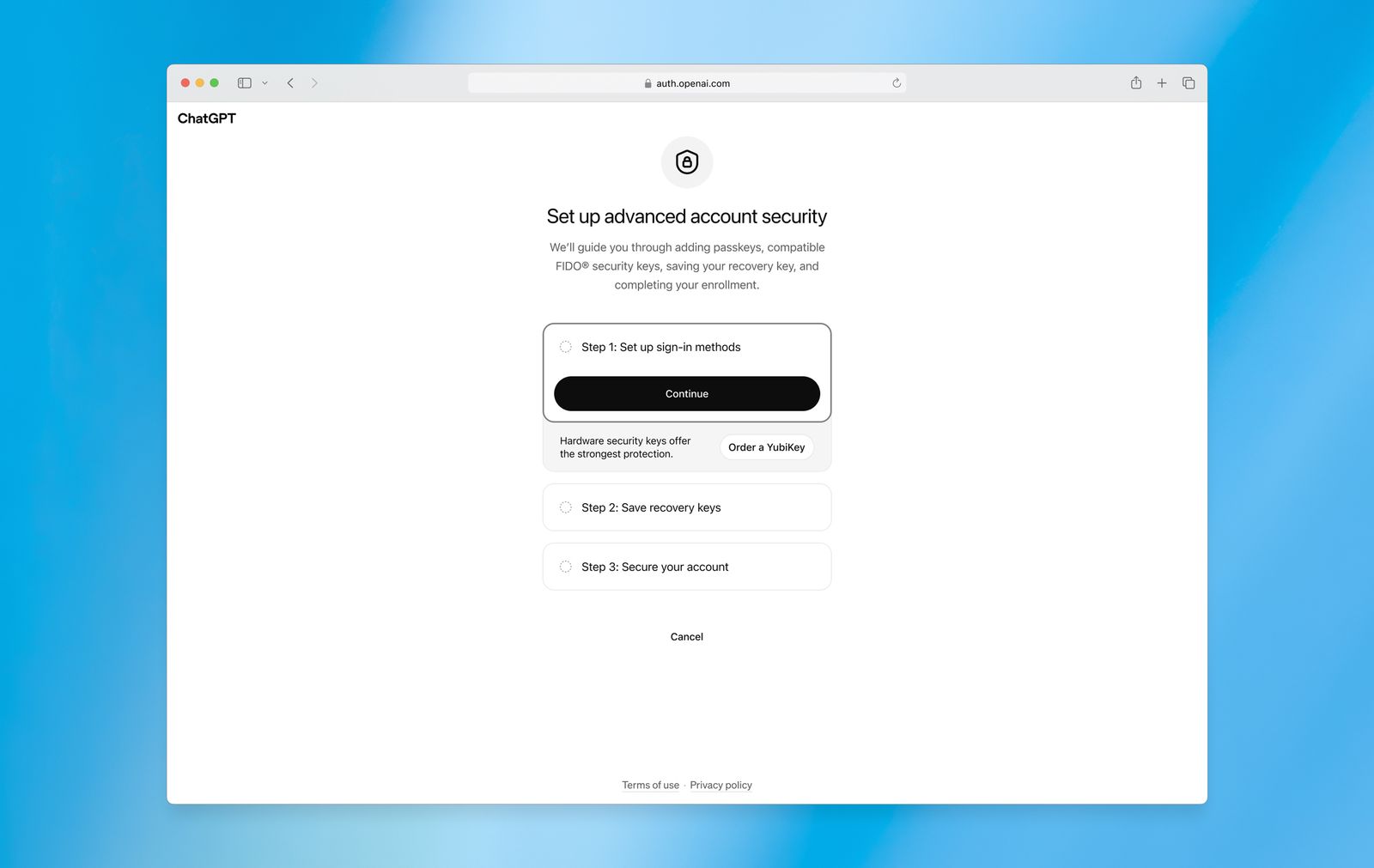 OpenAI Rolls Out ‘Advanced’ Security Mode for At-Risk Accounts