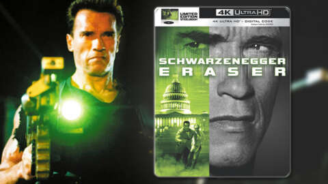This Under-Appreciated Schwarzenegger Action Flick Is Getting A 4K Steelbook Blu-Ray