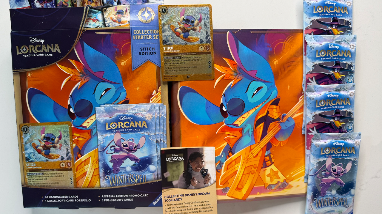 Disney Lorcana TCG: Collection Starter Set - Stitch Edition Has One of the Coolest Cards and It's Also Great for Beginners