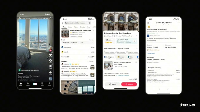 TikTok now wants to be the place you book the trip you just saw on TikTok