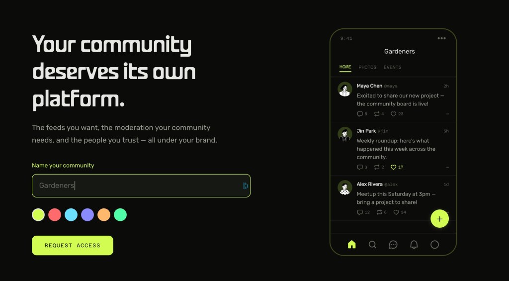 As X shuts down Communities, Acorn debuts an alternative that puts creators in control