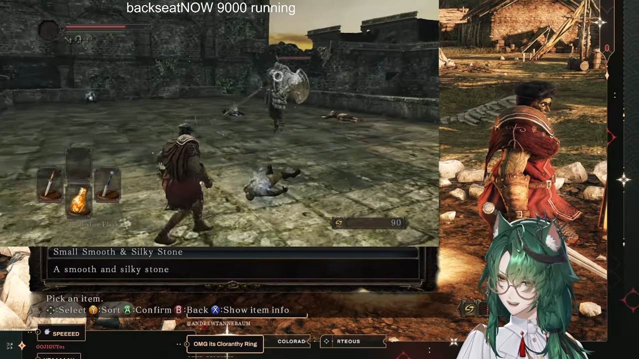 'It's Temu Google Stadia': Vtuber showcases backseat gaming tool while playing Dark Souls 2 for the very first time