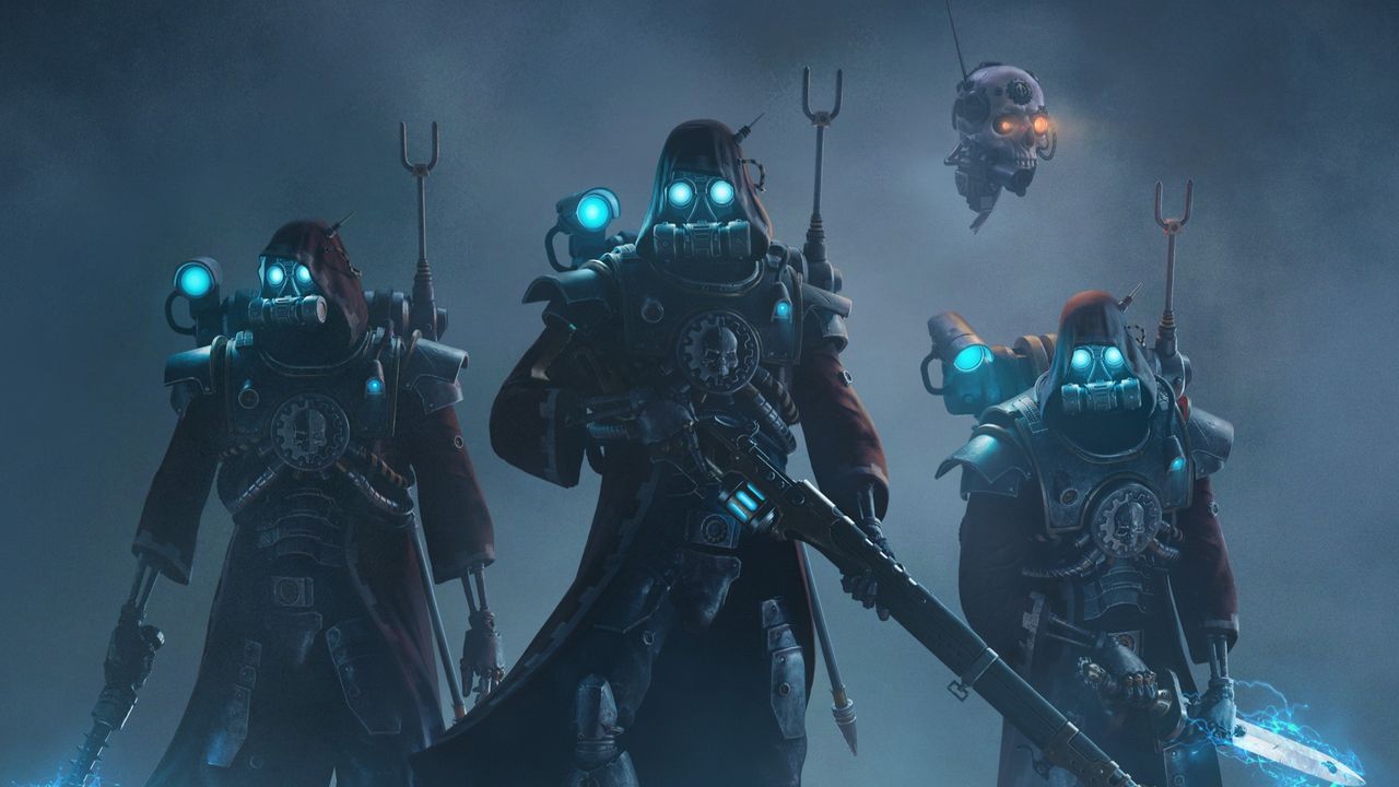 The Omnissiah heard your prayers: Darktide's finally getting a cog boy on June 23rd