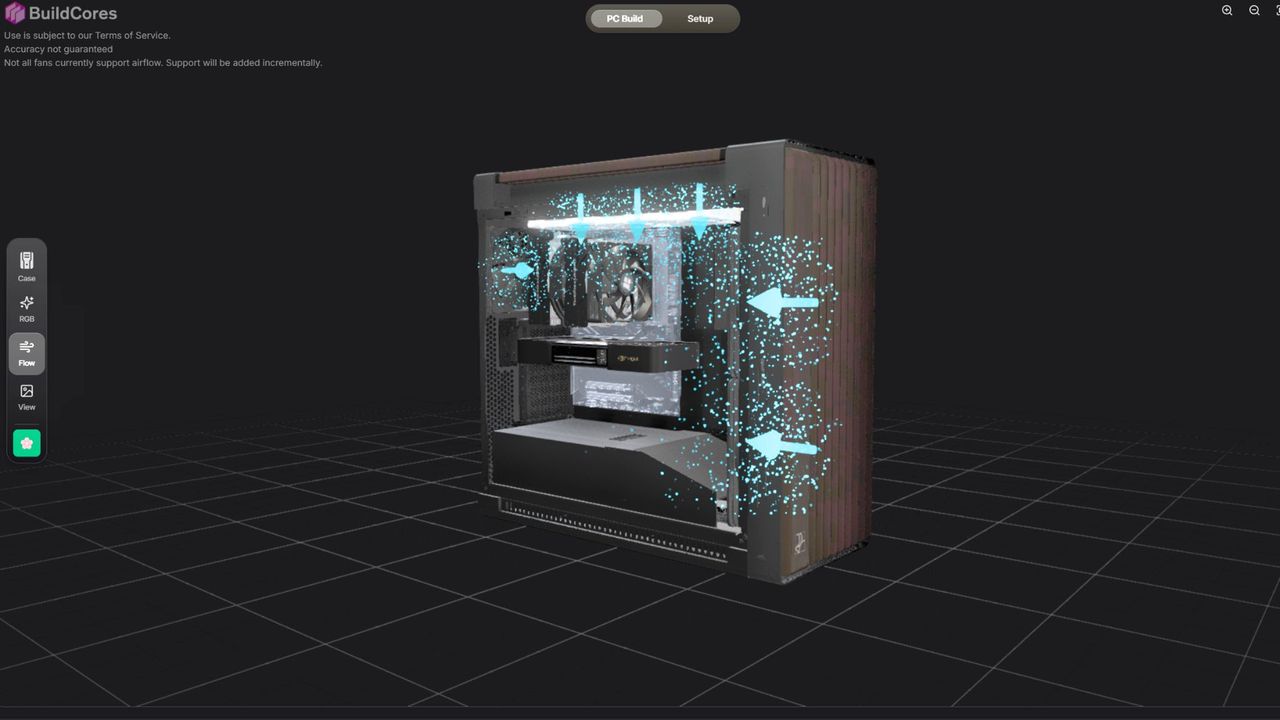 I just built a $70,000 digital PC and visualized its terrible airflow in 3D with this neat part-picking website