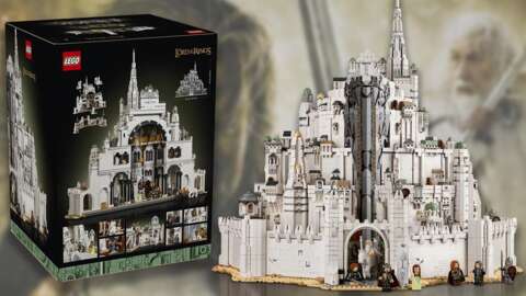 Lord Of The Rings' Epic City Of Minas Tirith Is Now A Lego Set