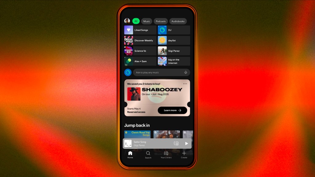 Spotify will reserve tickets for top fans of an artists in a bid to drum up engagement