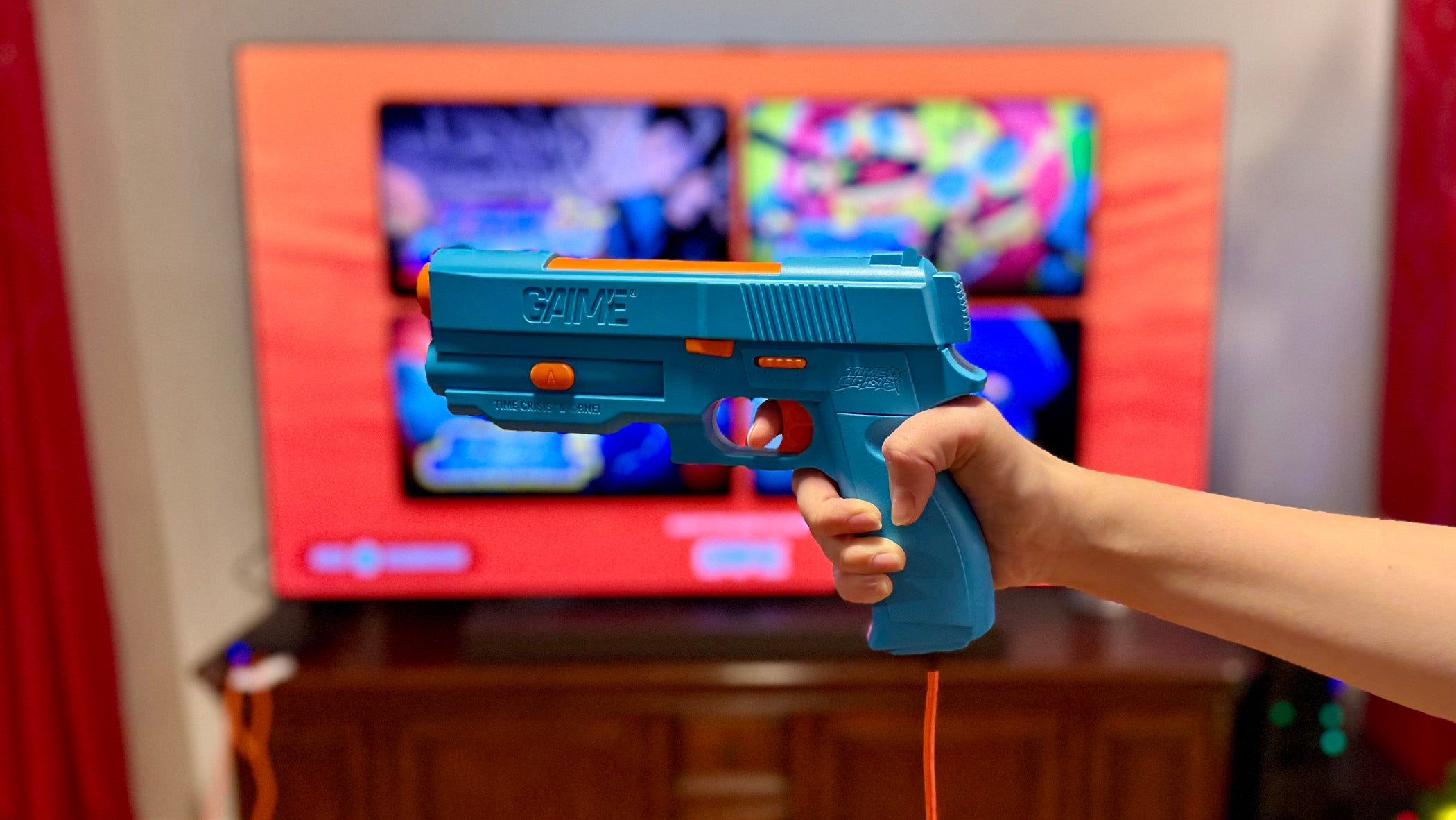 G’AIM’E Time Crisis Light Gun Review