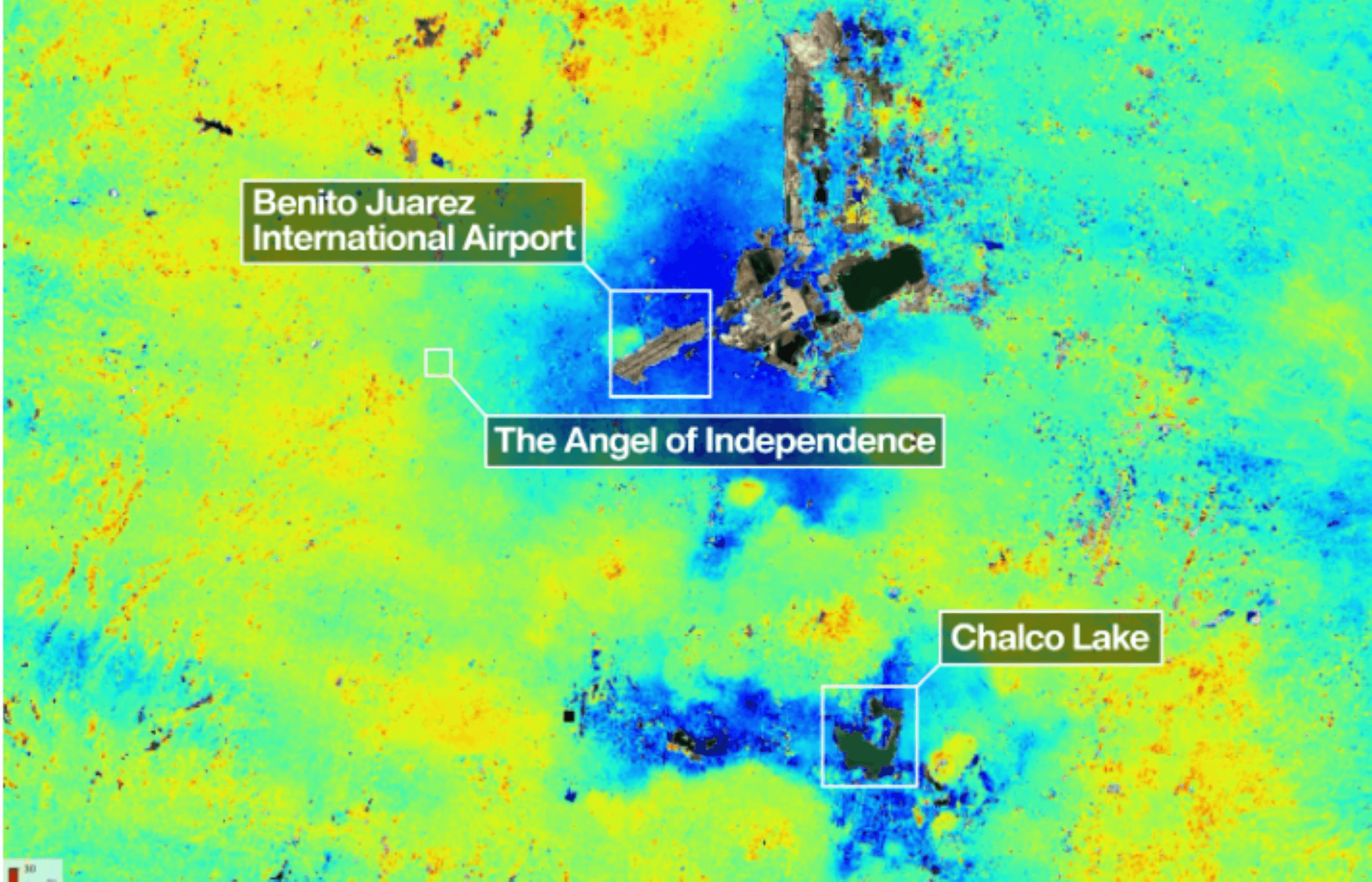 Mexico City Is Sinking. A Powerful NASA Satellite Just Revealed How Fast