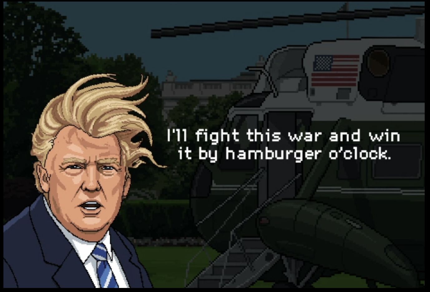 There’s an Unhinged New Video Game About Trump and the Iran War