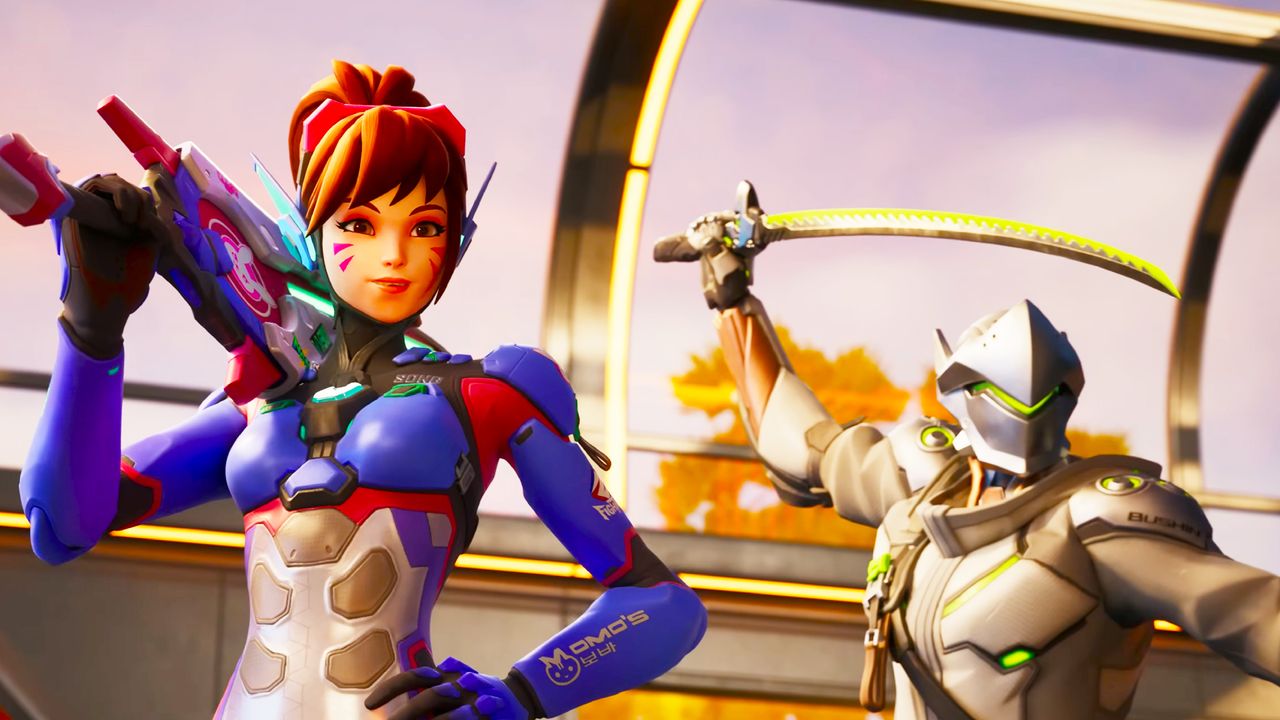 It took a while, but Overwatch's iconic heroes have finally been bitten by the collab slop curse