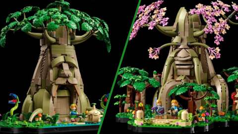 Get The Lego Legend Of Zelda Deku Tree Model Before It Retires