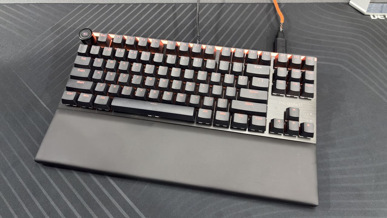 The best quiet gaming keyboard we've tried is getting a smaller TKL version this year