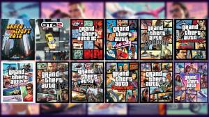 A History Of Grand Theft Auto Box Art, From GTA 1 To GTA 6