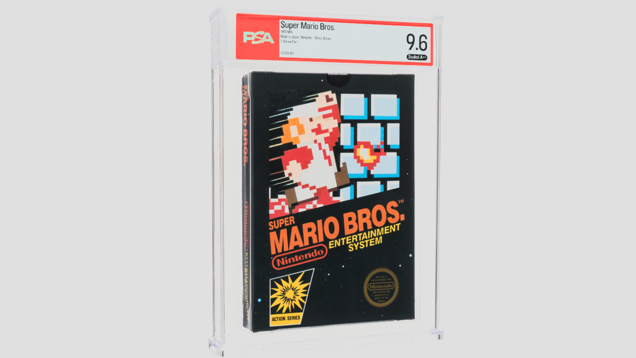 Super Mario Bros. Copy Sells for Record-Breaking $3 Million at Auction