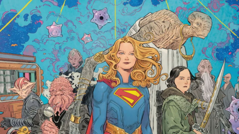 DC Comics Selling $120 Supergirl Movie Artwork That Accidentally Features a Star Wars Alien