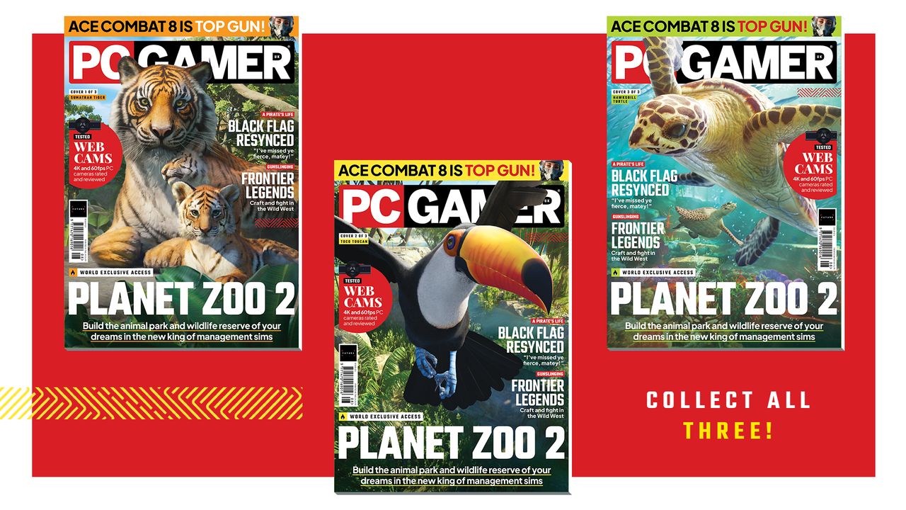 PC Gamer magazine's new issue is on sale now: Planet Zoo 2