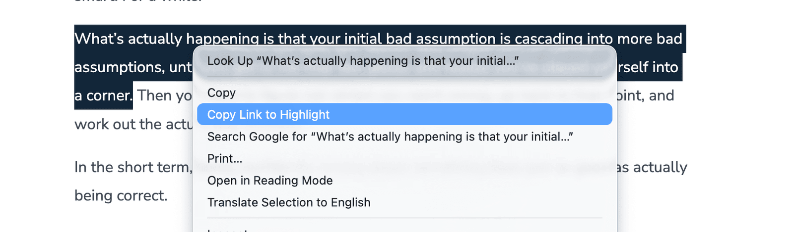 How to Share a Link to a Particular Phrase