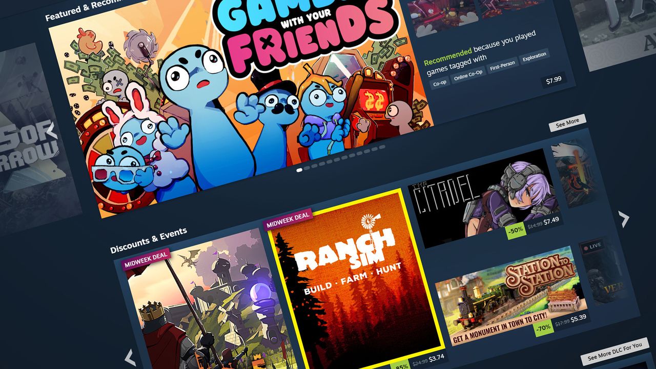 Is the new Steam store design cool or 'hot garbage'?
