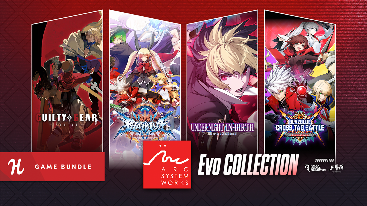 Arc System Works Evo Collection Humble Bundle Includes Guilty Gear -Strive- and More, Helps the Raiden Science Foundation