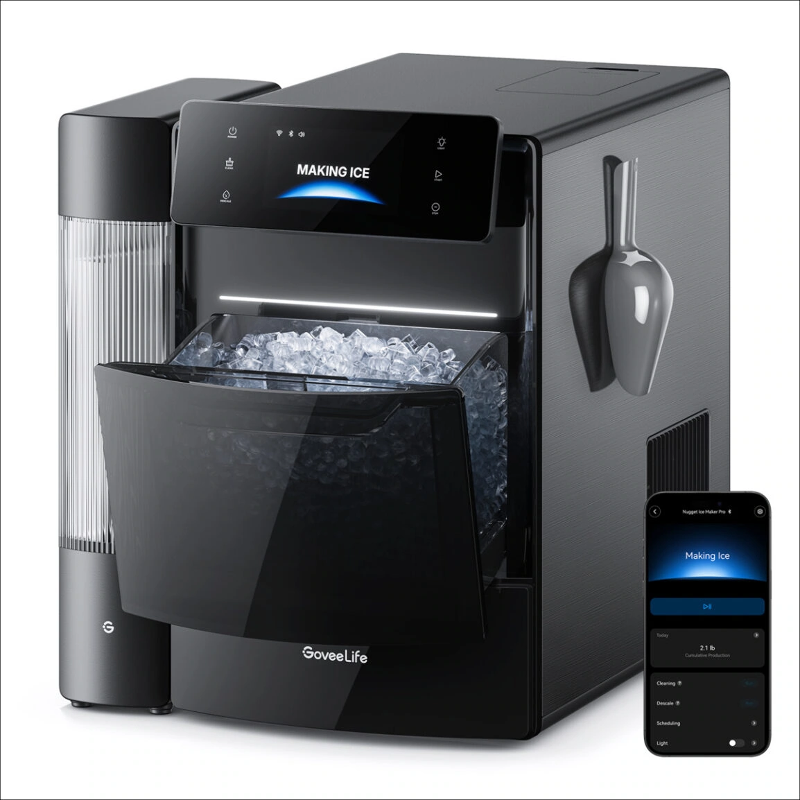Govee’s smart nugget ice maker makes every iced drink feel like a luxury