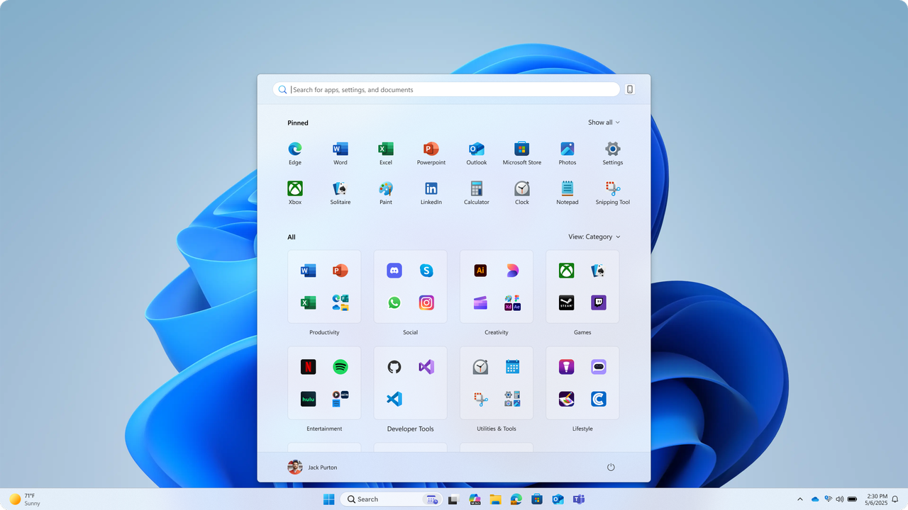 Microsoft rolls out Windows Low Latency Profile, giving older PCs a bit more snap when opening the Start Menu and apps