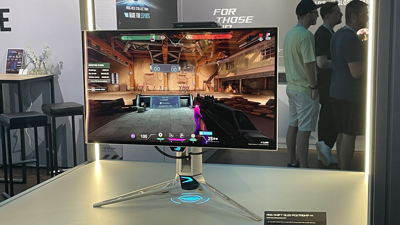 This could be the competitive panel of my dreams: the 'world's first esport OLED monitor' looks to be a 540 Hz, 24.5-inch beast