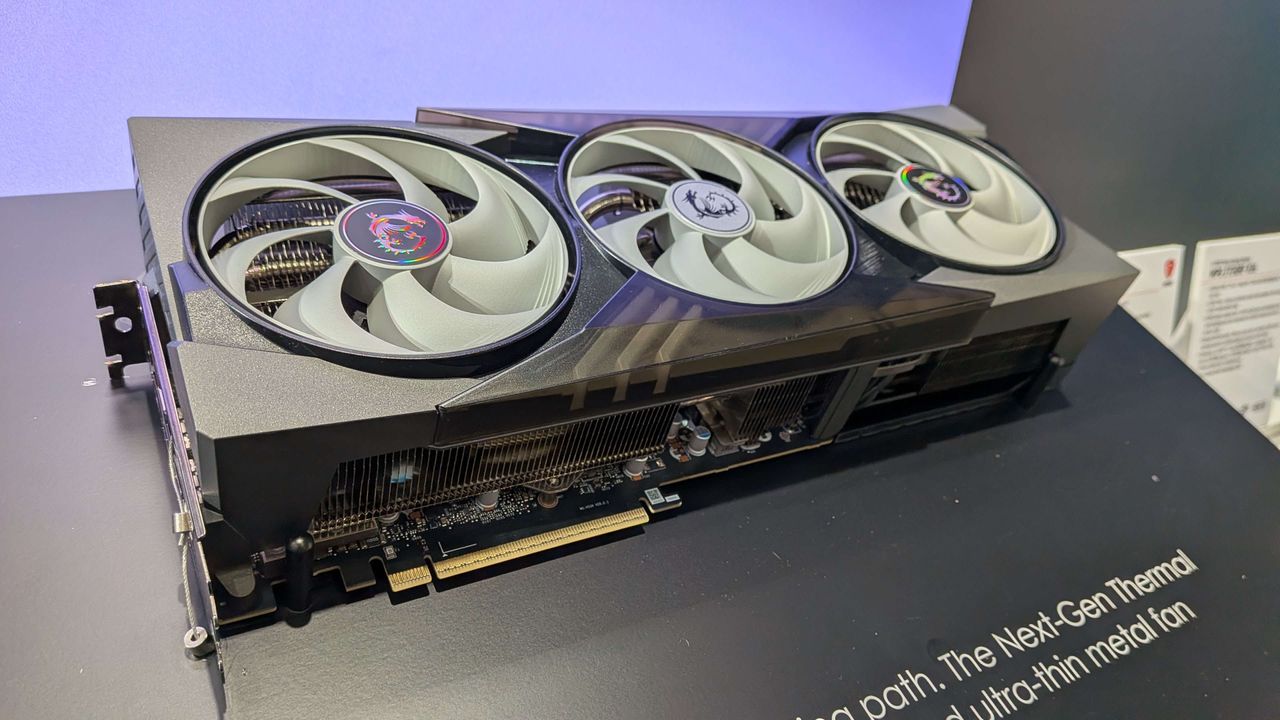Next-gen GPUs aren't around at Computex, but MSI's got a taste of what they might look like