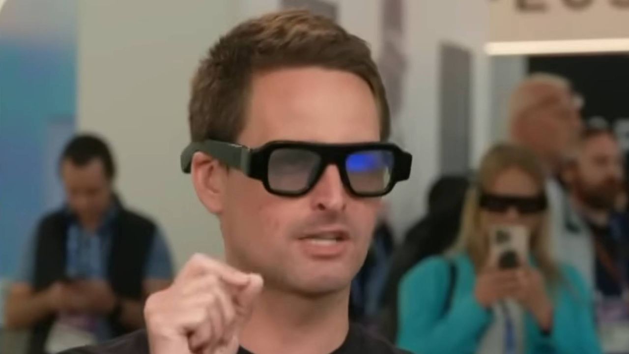 Snap unveils AR glasses which CEO describes as 'highly wearable' in clip that visibly shows the chunky frames crushing his earlobes
