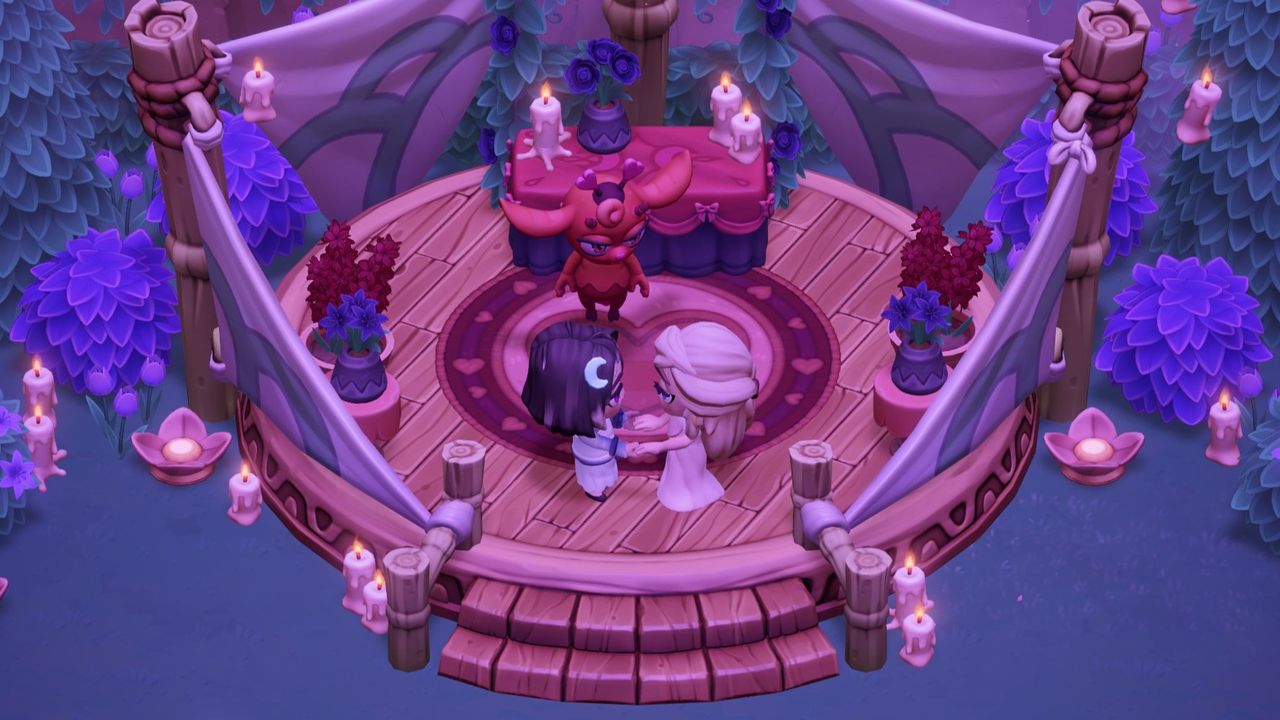 How to get married in Moonlight Peaks, or divorced, if your undead heart wanders
