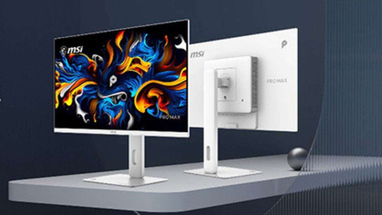 MSI unveils its first 4K OLED monitor using a promising inkjet-printed panel, and it's not made by Samsung or LG