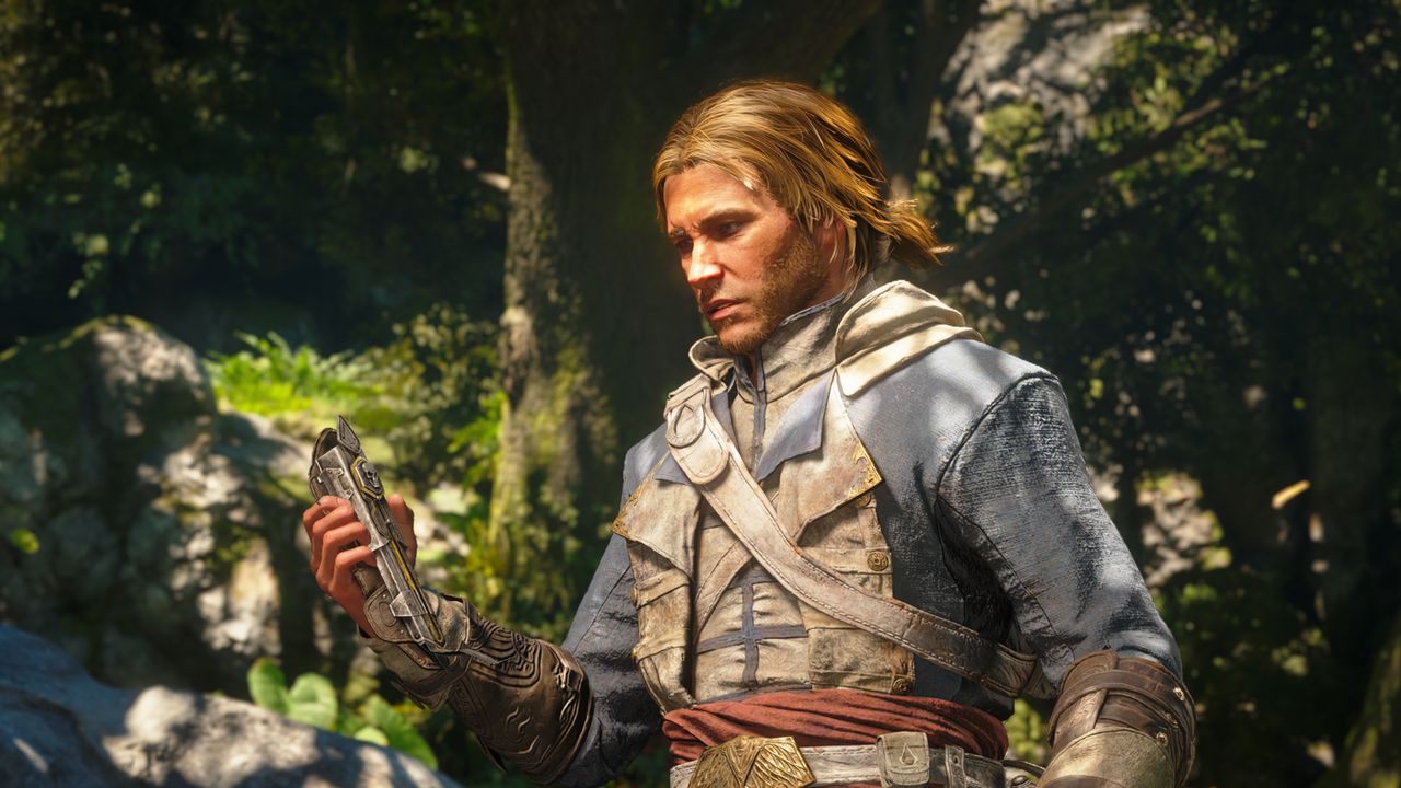 Our long Caribbean nightmare is over: You can hide the blow pipe in Assassin's Creed Black Flag Resynced now