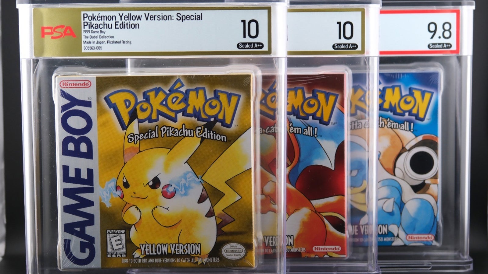 Three First Print Copies of Pokemon Red, Blue, and Yellow Sell for $2 Million in Second-Largest Video Game Transaction Ever