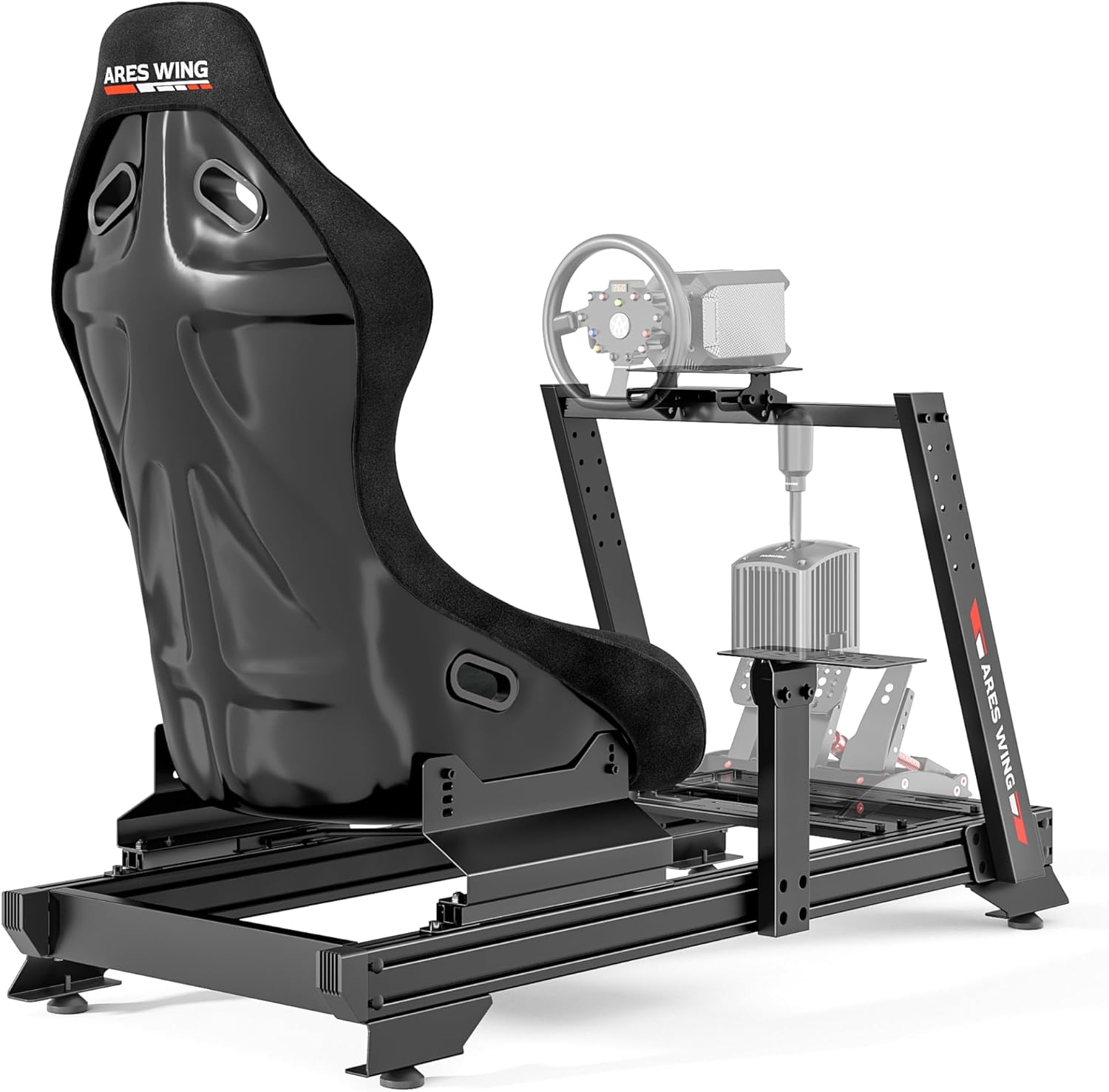 ARES WING Sim Racing Cockpit with Racing Seat